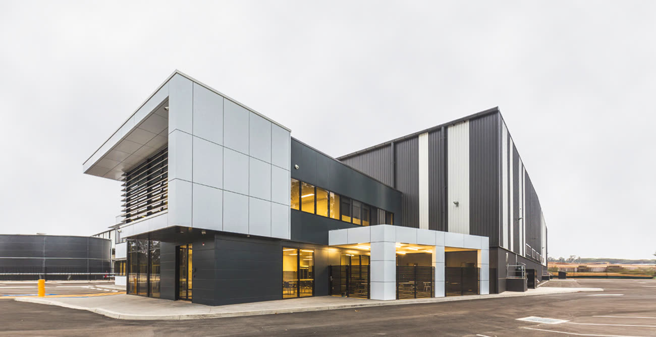 Leonay Plumbing's modern office and storage facility in Western Sydney