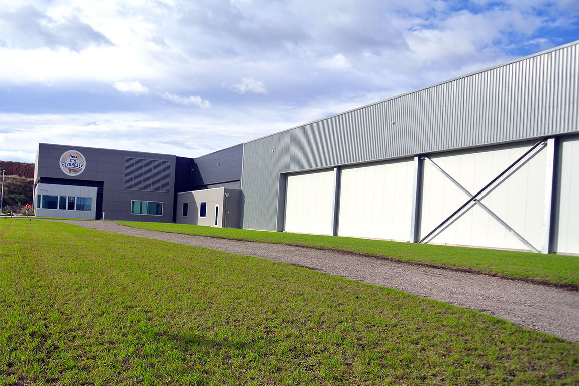 Exterior of the Murray Goulburn manufacturing facility